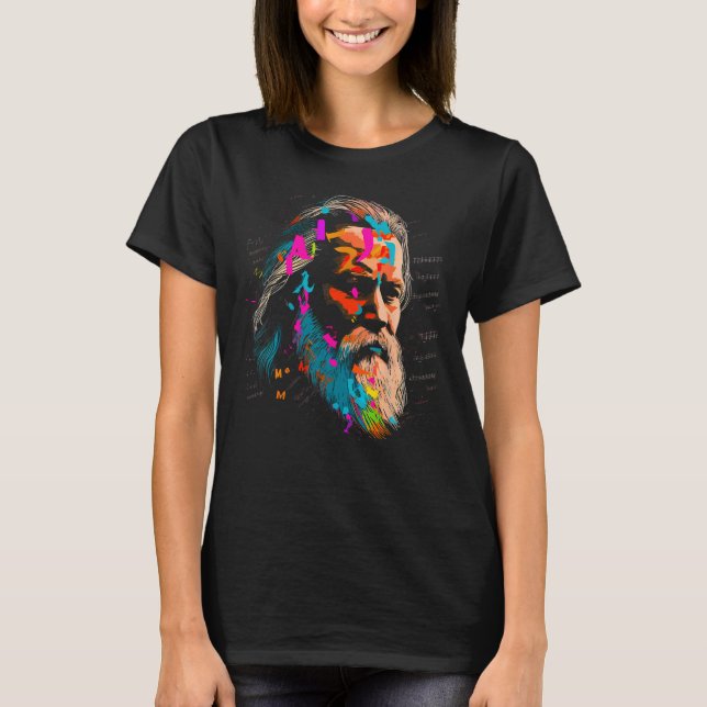 Papst Johannes Brahms 1 T-Shirt (Vorderseite)