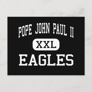 Papst Johannes Paul II. - Adler - Hoch - Boca Rato Postkarte