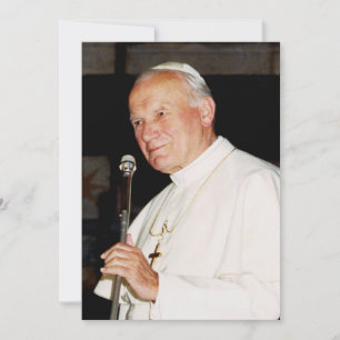 Papst Johannes Paul II. Einladung