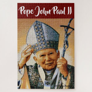 Papst Johannes Paul II. JIGSAW PUZZLE.. DAS POLNIS