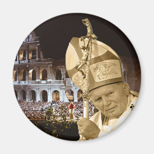 Papst Johannes Paul II. Segen-Magnet Magnet