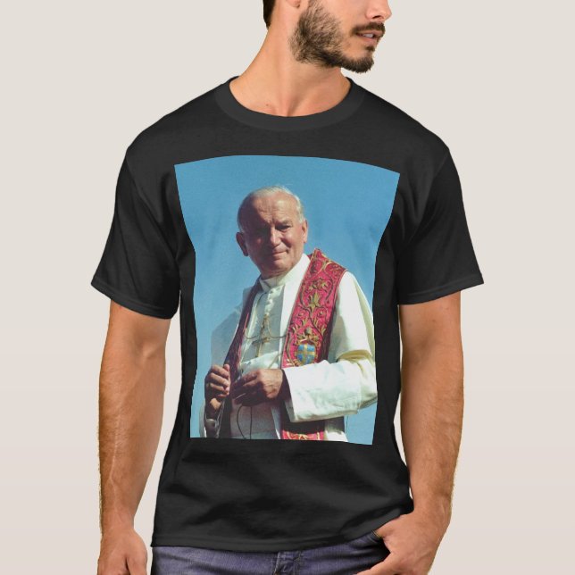 Papst Johannes Paul II T-Shirt (Vorderseite)