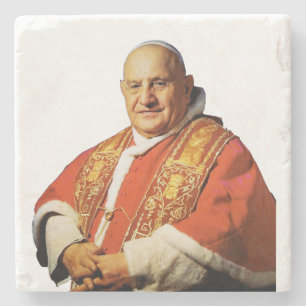 Papst Johannes XXIII. Oberhaupt der katholischen K Steinuntersetzer