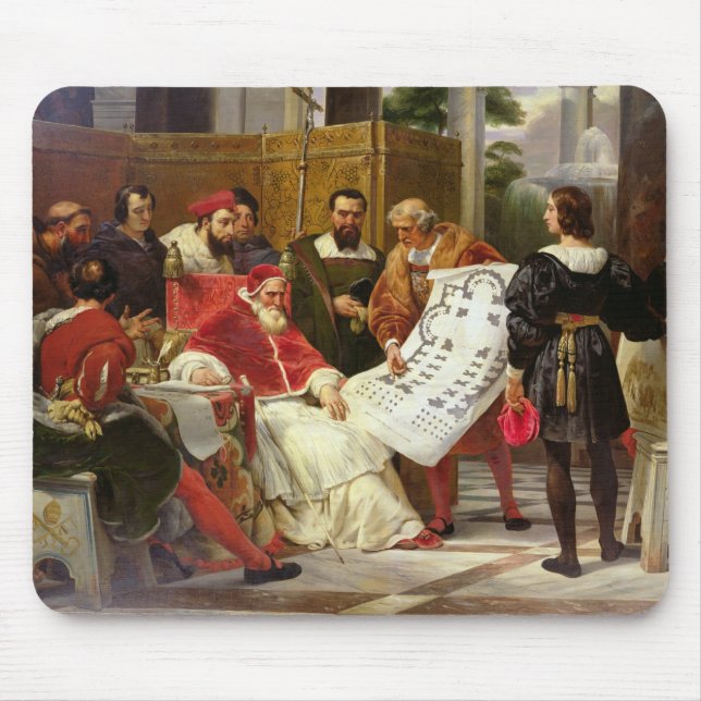 Papst Julius II bestellenBramante Mousepad (Vorne)