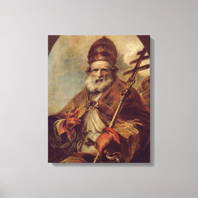 Papst Leo I Leinwanddruck (Vorderseite)