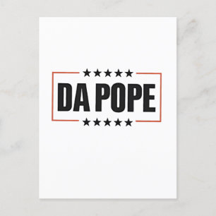 Papst Leo XIV Christlich Church Da Pope Ankündigungspostkarte