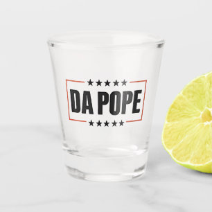 Papst Leo XIV Christlich Church Da Pope Schnapsglas