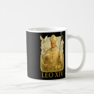 Papst Leo Xiv Doves - Christlich katholischer Glau Kaffeetasse