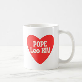 Papst Leo XIV. Historischer Erster amerikanischer  Kaffeetasse