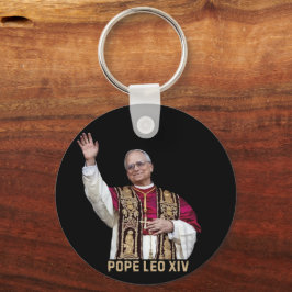 Papst Leo XIV. Historischer Erster amerikanischer  Schlüsselanhänger