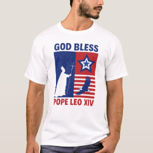 Papst Leo XIV. Historischer Erster amerikanischer  T-Shirt
