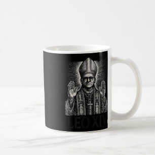 Papst Leo Xiv Holzschnitt Radierung Römisch Kathol Kaffeetasse