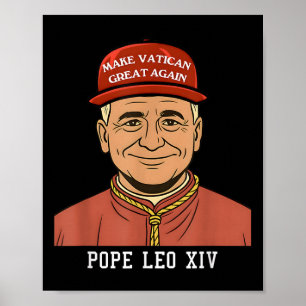 Papst Leo Xiv macht den Vatikan wieder zum Christe Poster