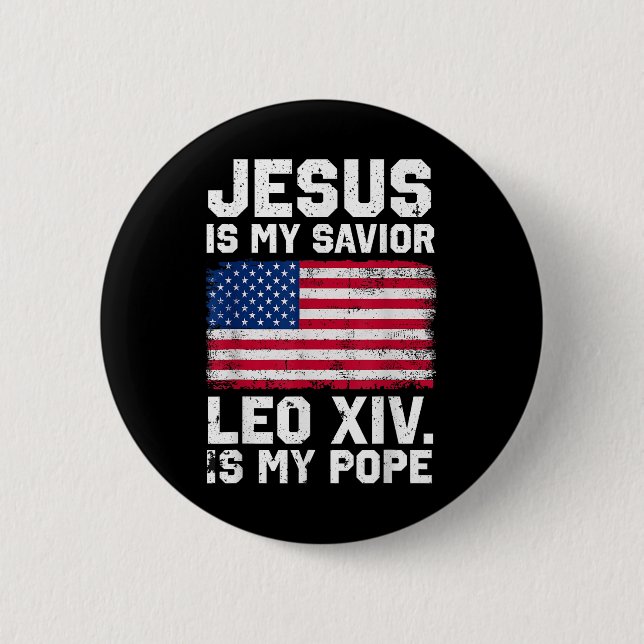 Papst Leo Xiv. - Papst Leo Button (Vorderseite)