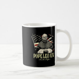 Papst Leo Xiv Patriotische Usa Katholische Christl Kaffeetasse