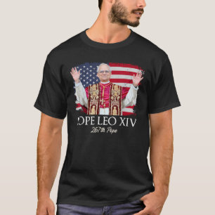 Papst Leo XIV Robert Francis Prevost T-Shirt