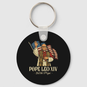 Papst Leo Xiv Shirt Kardinal Robert Prevost Amerik Schlüsselanhänger
