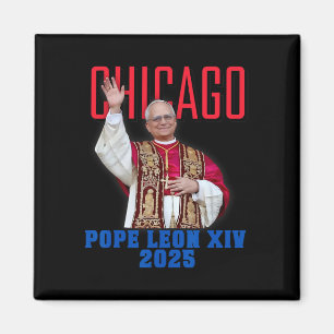 Papst Leon Xiv 2025 - Chicagos erster amerikanisch Magnet