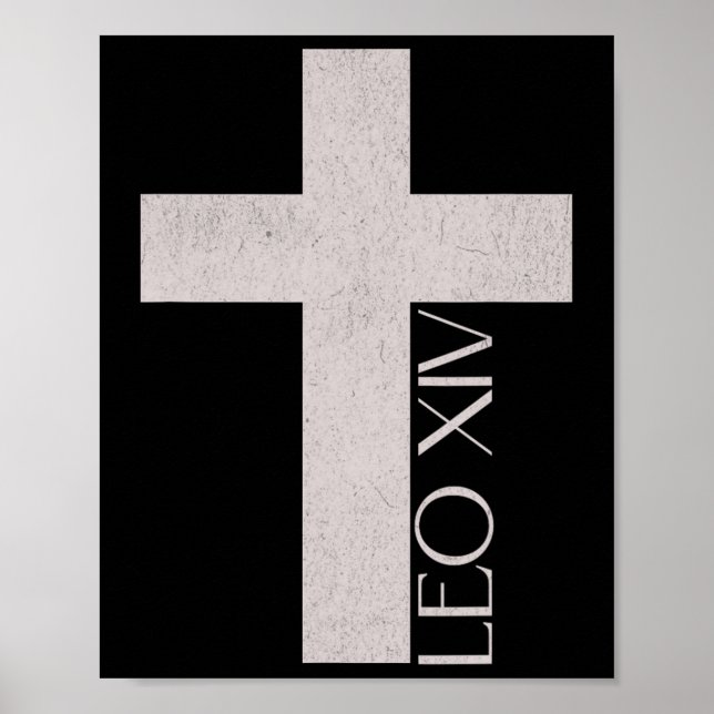 Papst Leon Xiv Poster (Vorne)