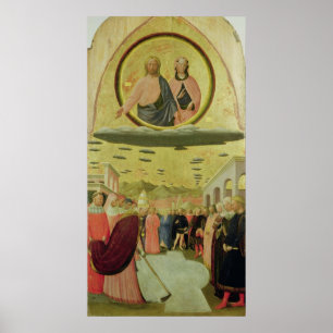 Papst Liberius Founding die Basilika Poster