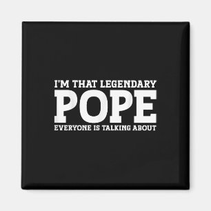 Papst Nachname Lustiges Team Familienname Papst Magnet