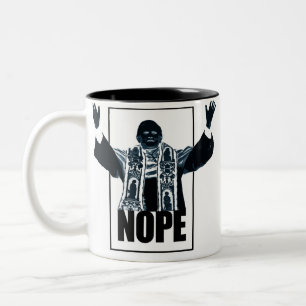 PAPST NOPE ZWEIFARBIGE TASSE