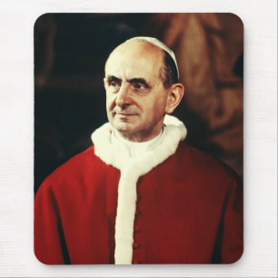 Papst Paul VI. Leiter der katholischen Kirche Mousepad