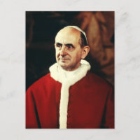 Papst Paul VI. Leiter der katholischen Kirche