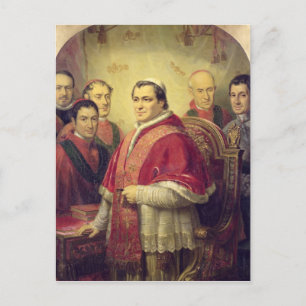 Papst Pius IX 1847 Postkarte