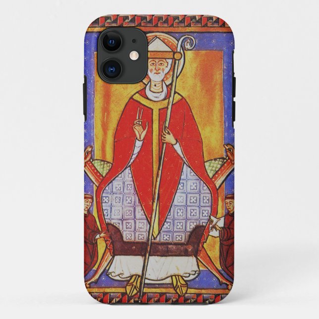 Papst Saint Gregory I. Dialoge Case-Mate iPhone Hülle (Rückseite)