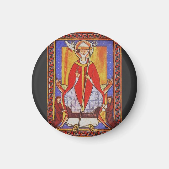 Papst Saint Gregory I. Dialoge Magnet (Vorne)