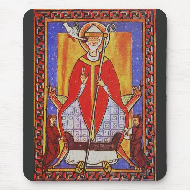 Papst Saint Gregory I. Dialoge Mousepad (Vorne)