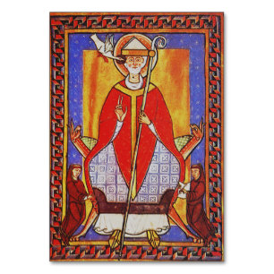 Papst Saint Gregory I. Dialoge Tischnummer