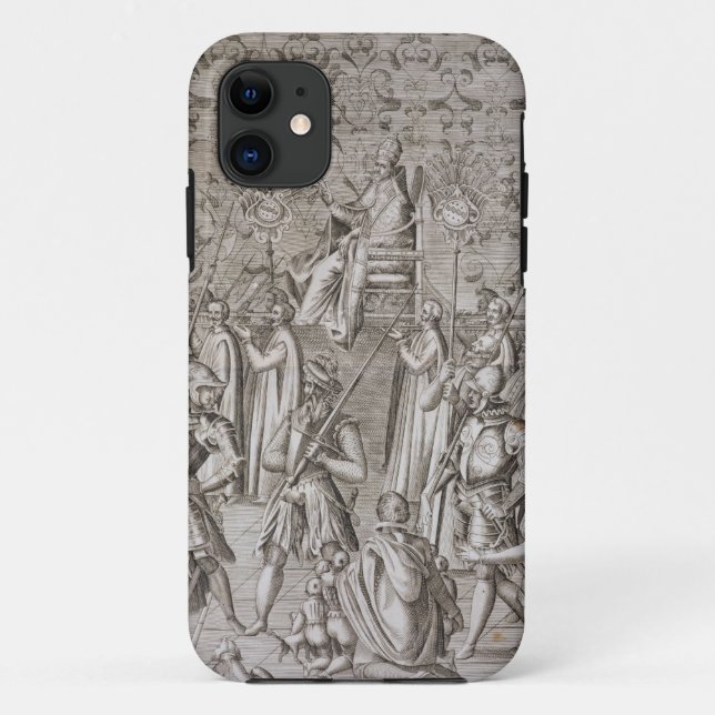 Papst Sixtus V (1521-90) wird zur Zeremonie Case-Mate iPhone Hülle (Rückseite)