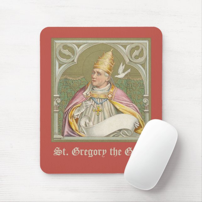 Papst St. Gregor der Große (M 067) Mousepad (Mit Mouse)