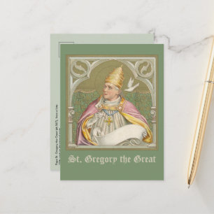 Papst St. Gregor der Große (M 067) Postkarte