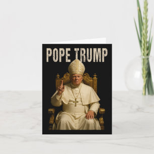 Papst Trump 2 Trump Papst Donald Trump Politischer Karte