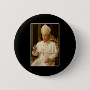 Papst Trump: Der lustige Präsident Trump Will, die Button