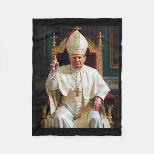 Papst Trump: Der lustige Präsident Trump Will, die Fleecedecke