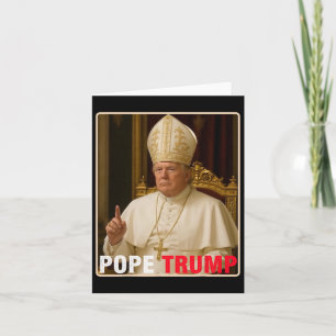 Papst Trump: Der lustige Präsident Trump Will, die Karte