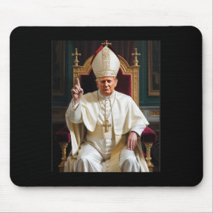 Papst Trump: Der lustige Präsident Trump Will, die Mousepad