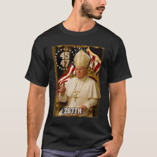 Papst Trump: Der lustige Präsident Trump Will, die T-Shirt