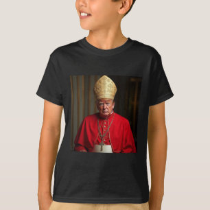 Papst Trump: Der lustige Präsident Trump Will, die T-Shirt
