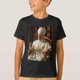 Papst Trump: Der lustige Präsident Trump Will, die T-Shirt
