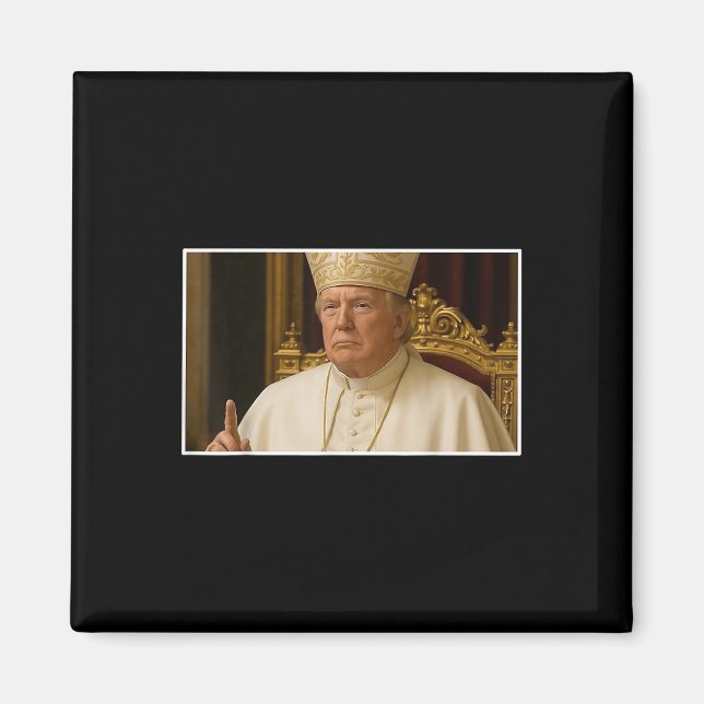 Papst Trump: Der nächste Papst Magnet (Vorne)