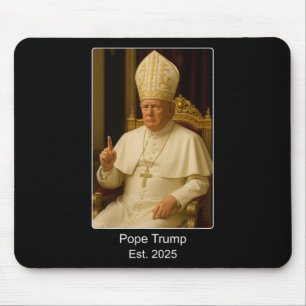 Papst Trump Est. 2025 Will Trump, der nächste Po z Mousepad
