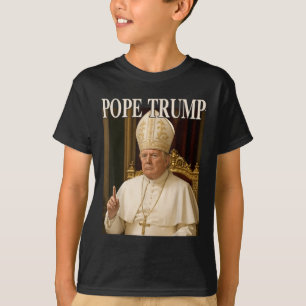 Papst Trump Funny Präsident Trump erklärt sich sel T-Shirt