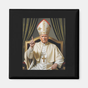 Papst Trump Funny Trump Vatican Christlich Retro C Magnet