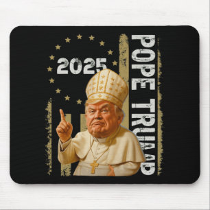 Papst Trump Funny Trump Vatican Christlich Retro C Mousepad