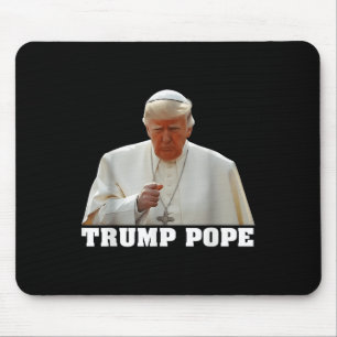 Papst Trump Funny Trump Vatican Christlich Retro C Mousepad